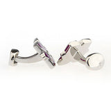 Crystal Zircon Cufflinks