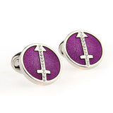 Crystal Zircon Cufflinks