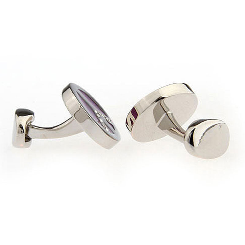 Crystal Zircon Cufflinks