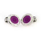 Crystal Zircon Cufflinks