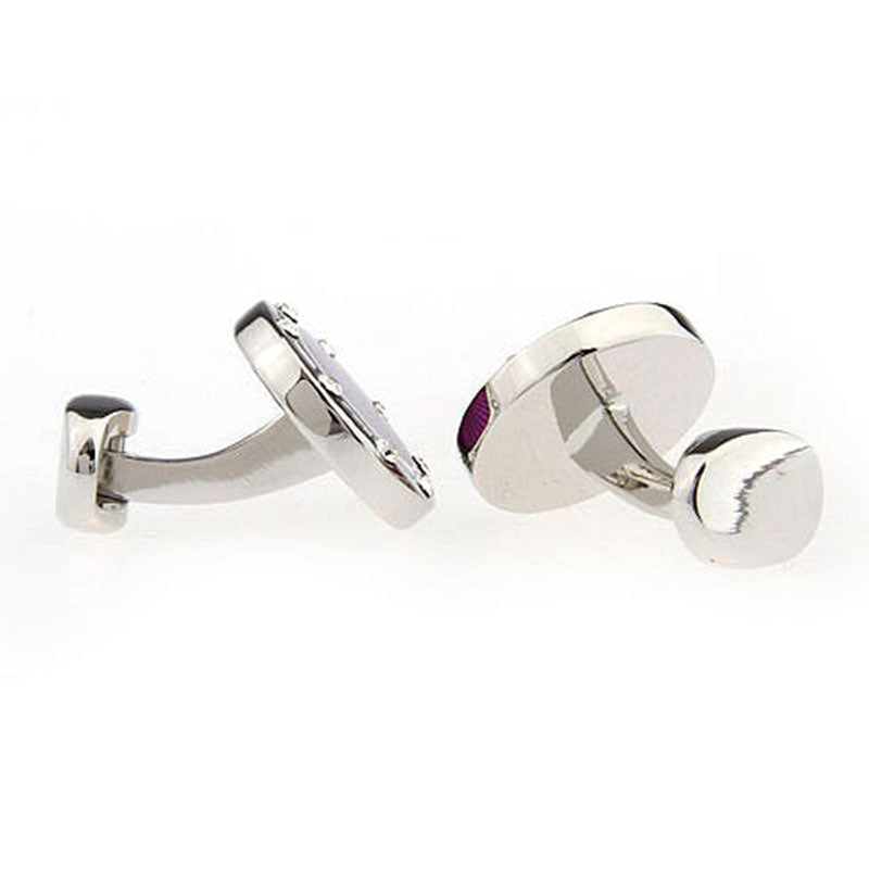 Crystal Zircon Cufflinks