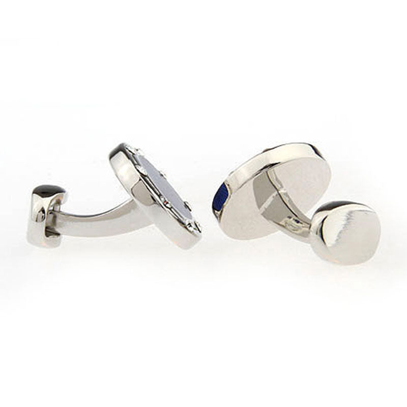 Crystal Zircon Cufflinks