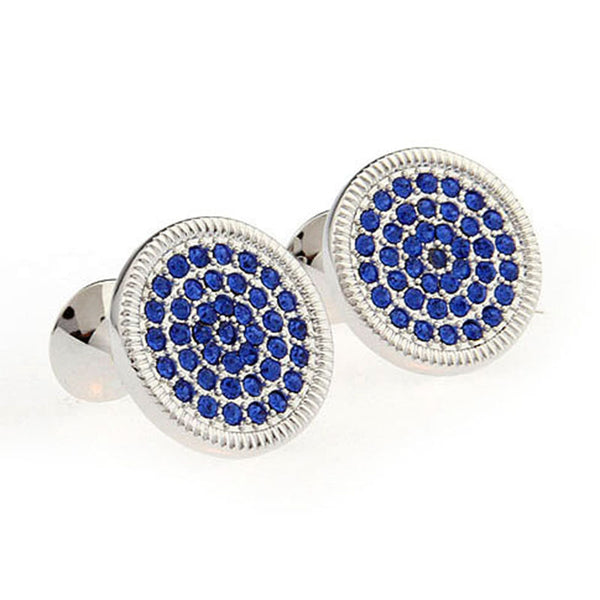 Crystal Zircon Cufflinks