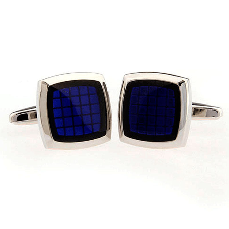 Enamel Dropping Glue Cufflinks