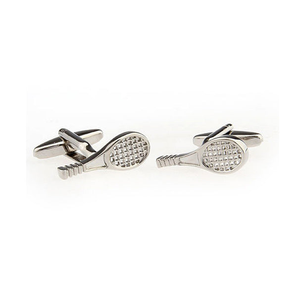 Sports Technology Plain Colour Metal Cufflinks