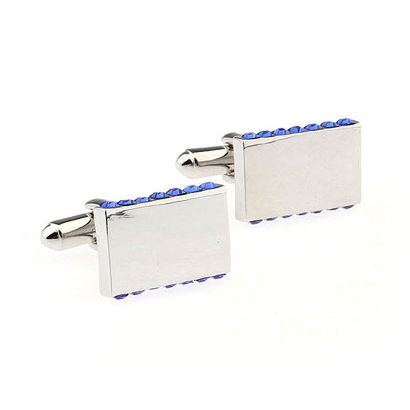 Crystal Zircon Cufflinks