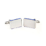 Crystal Zircon Cufflinks