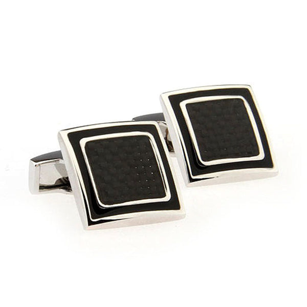 Enamel Dropping Glue Cufflinks