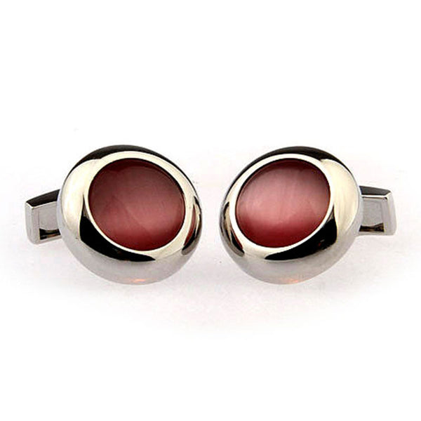 Cateye Glass Cufflinks