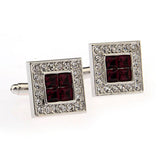 Crystal Zircon Cufflinks