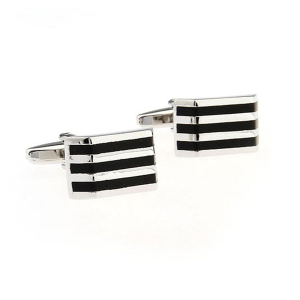 Enamel Dropping Glue Cufflinks