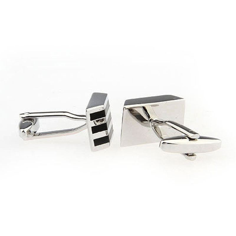 Enamel Dropping Glue Cufflinks