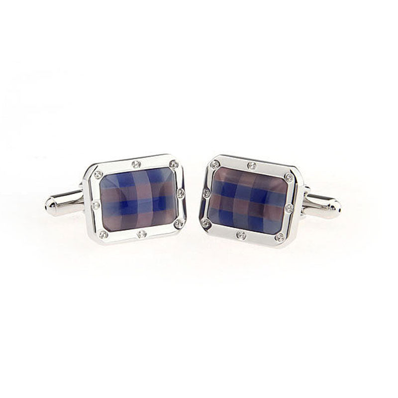 Cateye Glass Cufflinks