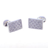 Crystal Zircon Cufflinks