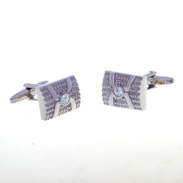 Crystal Zircon Cufflinks