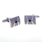 Crystal Zircon Cufflinks