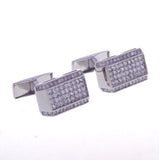 Crystal Zircon Cufflinks