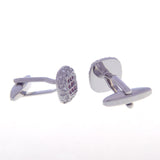 Crystal Zircon Cufflinks