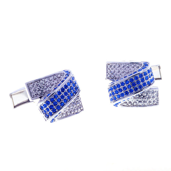 Crystal Zircon Cufflinks