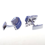 Crystal Zircon Cufflinks