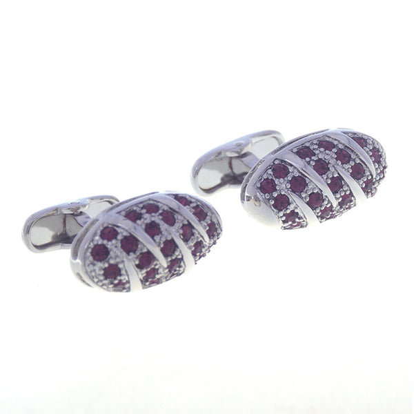 Crystal Zircon Cufflinks