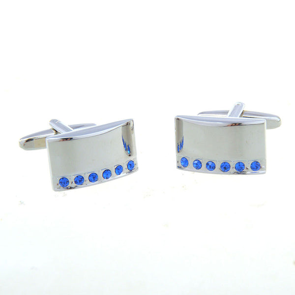 Crystal Zircon Cufflinks