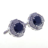 Crystal Zircon Cufflinks