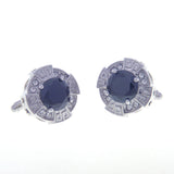 Crystal Zircon Cufflinks