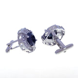 Crystal Zircon Cufflinks