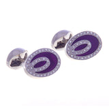 Crystal Zircon Cufflinks