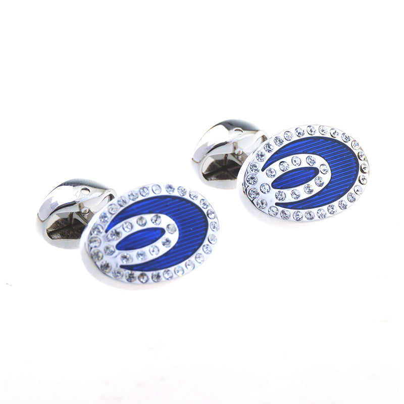 Crystal Zircon Cufflinks