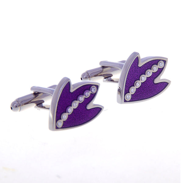 Crystal Zircon Cufflinks