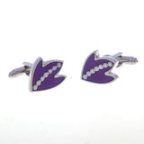 Crystal Zircon Cufflinks