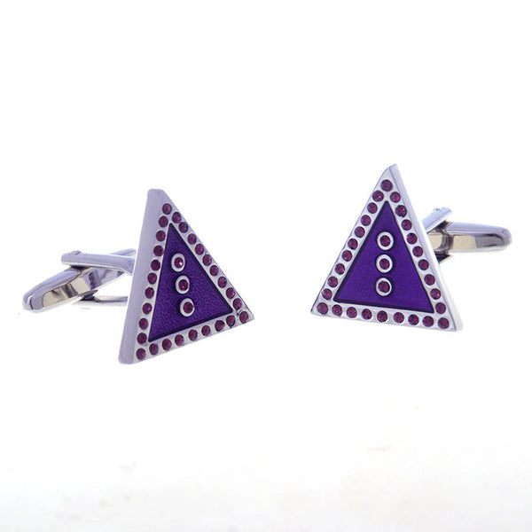 Crystal Zircon Cufflinks