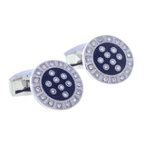 Crystal Zircon Cufflinks