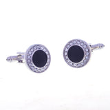 Crystal Zircon Cufflinks