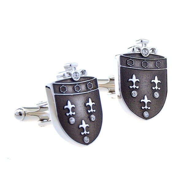 Enamel Dropping Glue Cufflinks