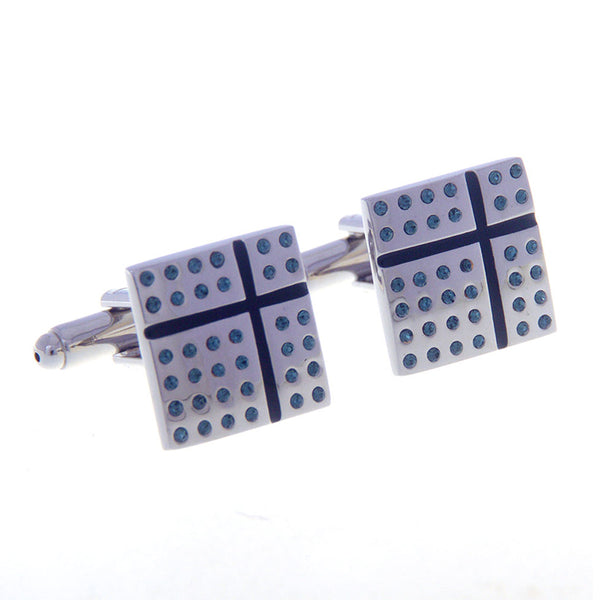 Crystal Zircon Cufflinks