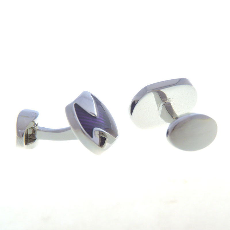 Enamel Dropping Glue Cufflinks