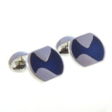 Enamel Dropping Glue Cufflinks