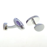 Enamel Dropping Glue Cufflinks