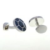 Enamel Dropping Glue Cufflinks