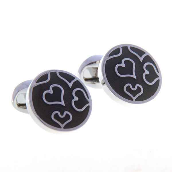 Enamel Dropping Glue Cufflinks