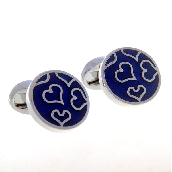 Enamel Dropping Glue Cufflinks