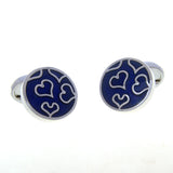 Enamel Dropping Glue Cufflinks