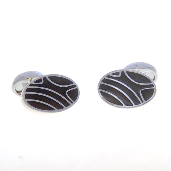 Enamel Dropping Glue Cufflinks