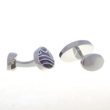 Enamel Dropping Glue Cufflinks