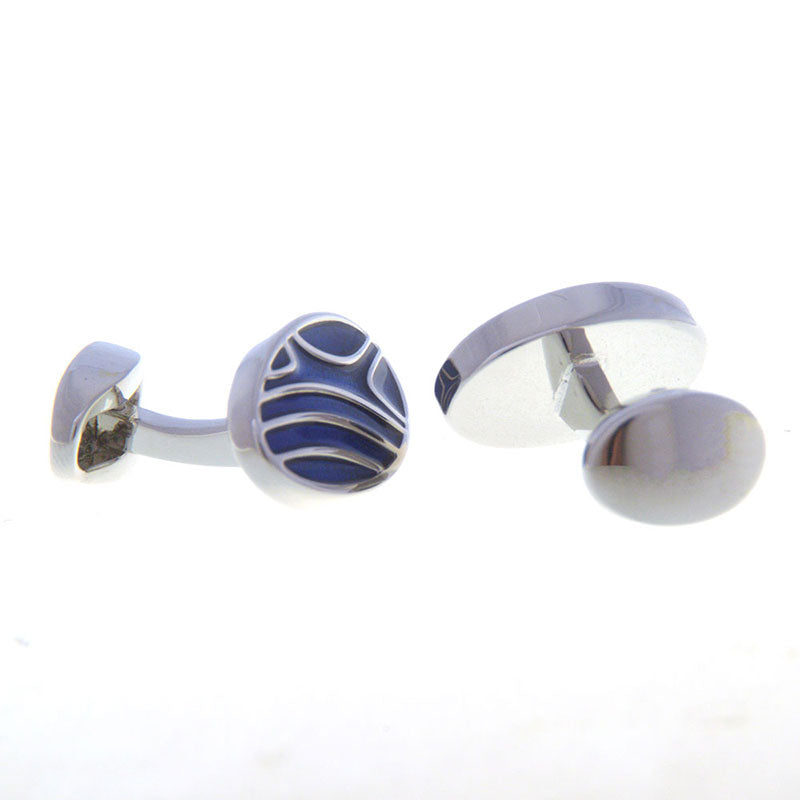 Enamel Dropping Glue Cufflinks