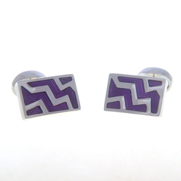 Enamel Dropping Glue Cufflinks