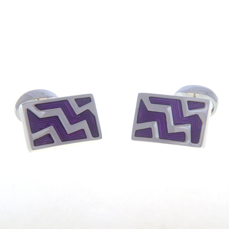 Enamel Dropping Glue Cufflinks